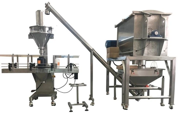 Automatic Powder Filling Machine Dual Auger Filler