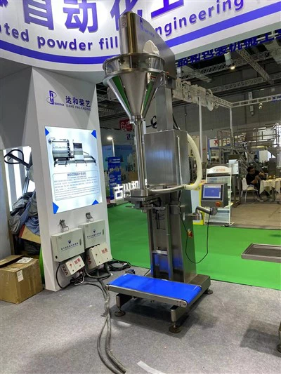 Модел DH-B5 Система за пълнене на шнек със скоба за нетно тегло